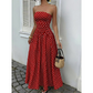 🎉 LIMITED TIME 50% OFF! 💞 Women's Off-Shoulder Polka Dot Dress – Timeless Charm & Defined Waist, 46K+ Sold! 🌸