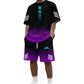 🎉 LIMITED TIME 50% OFF! 👕 Men's Summer T-Shirt & Shorts Two-Piece Set – Gradient Design & Breathable Fabric ☀️