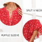 🎉 LIMITED TIME 50% OFF! 👚 Women's 3/4 Sleeve Chiffon Blouse – Elegant V-Neck & Lightweight Business Casual Top 🌸