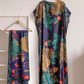 🔥Women's Printed Shawl & Maxi Dress Set – Polyester – Ethnic-Inspired Print & Versatile 2-in-1 Design for Casual & Formal Wear 🌸