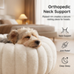 🐾 50% OFF! ✨ Cloud-Like Ultra Soft Plush Round Calming Pet Bed – Raised Rim Donut Design, Deep-Filled Orthopedic Cushioning & Durable Stitching – Warm Cozy Joint Relief for Cats & Dogs of All Sizes 🛏️