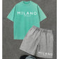 🔥 Pro-Favorite Men's Casual T-Shirt and Shorts Set – Cotton Blend – Breathable ☀️