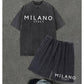 🔥 Pro-Favorite Men's Casual T-Shirt and Shorts Set – Cotton Blend – Breathable ☀️