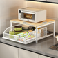 📢 LIMITED TIME 50% OFF + FREE SHIPPING! ⏰ 2-Tier Kitchen Microwave Stand with Slide-Out Drawer – Heavy-Duty Countertop Shelf ✨