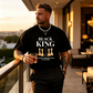 🔥 Pro-Favorite Men's Plus Size Chess Slogan Tee – Premium Blend – Breathable ♟️