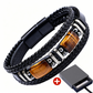 🪨 50% OFF! ✨ Braided PU Leather Bracelet – Authentic Tiger Eye Stones, Ergonomic Multi-Strand Design & Polished Alloy Accents – Timeless Unisex Accessory for Men & Women ⌚