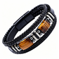 🪨 50% OFF! ✨ Braided PU Leather Bracelet – Authentic Tiger Eye Stones, Ergonomic Multi-Strand Design & Polished Alloy Accents – Timeless Unisex Accessory for Men & Women ⌚