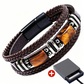 🪨 50% OFF! ✨ Braided PU Leather Bracelet – Authentic Tiger Eye Stones, Ergonomic Multi-Strand Design & Polished Alloy Accents – Timeless Unisex Accessory for Men & Women ⌚