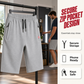 🔥 Pro-Favorite Men's Casual Drawstring 3/4 Shorts – Premium Blend – Breathable ☀️