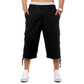🔥 Pro-Favorite Men's Multi-Pocket Capri Pants – Premium Blend – Breathable 🎯
