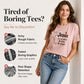🎉 LIMITED TIME 50% OFF! 👕 Faith Letter Print Tee – Soft Daily Inspiration 🙏