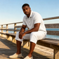 🔥 Pro-Favorite Men's Summer Shirt & Crop Pants Set – Polyester – Breathable ☀️