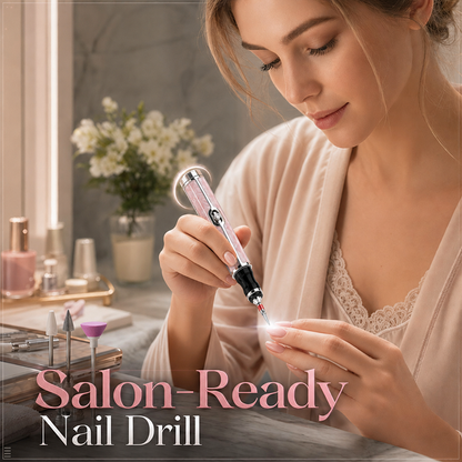 📢 LIMITED TIME 50% OFF! ⏰ Cordless Electric Nail File Drill – Rechargeable Pen-Style, Precision Control & 5 Interchangeable Bits 💅