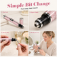 📢 LIMITED TIME 50% OFF! ⏰ Cordless Electric Nail File Drill – Rechargeable Pen-Style, Precision Control & 5 Interchangeable Bits 💅
