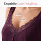 🌙 LIMITED TIME 50% OFF! 👗 Women's Lace V-Neck Modal Nightdress – Soft Modal, Breathable & Elegant Lace Detail ✨