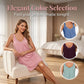 🌙 LIMITED TIME 50% OFF! 👗 Women's Lace V-Neck Modal Nightdress – Soft Modal, Breathable & Elegant Lace Detail ✨