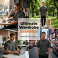 🔥 Pro-Favorite Men's Minimalist Short Sleeve T-Shirt – Cotton Blend – Breathable 👕
