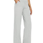 🎁 2026 NEW ARRIVALS 50% OFF! 💥 Women's High Waist Stretch Casual Yoga Wide Leg Pants – Super Elastic Waistband & 4 Pockets 👖