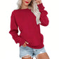 🎉 LIMITED TIME 50% OFF! 👕 Women's Casual Oversized Crewneck Sweatshirt – Cosy, Roomy & Made for Laid-Back Days ✨