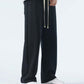 🔥 Pro-Favorite Men's Casual Loose Straight Leg Drawstring Pants – Cotton Blend – Breathable 👖