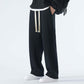 🔥 Pro-Favorite Men's Casual Loose Straight Leg Drawstring Pants – Cotton Blend – Breathable 👖