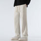 🔥 Pro-Favorite Men's Casual Loose Straight Leg Drawstring Pants – Cotton Blend – Breathable 👖