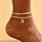 🌸 LIMITED TIME 50% OFF! ✨ Dainty Layered Gold Initial Anklets – Elegant Design, Lightweight & Adjustable – Perfect for Everyday Charm & Gifting 💛
