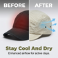 🔥 Pro-Favorite Short Brim Soft Top Baseball Cap – Cotton Blend – Breathable 🧢