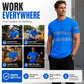 🔥 Pro-Favorite Men's High Visibility Reflective Safety Work Top – Blended Material – Breathable 🦺