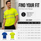 🔥 Pro-Favorite Men's High Visibility Reflective Safety Work Top – Blended Material – Breathable 🦺