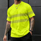 🔥 Pro-Favorite Men's High Visibility Reflective Safety Work Top – Blended Material – Breathable 🦺