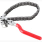 🔧 50% OFF NOW! ⛓️ Heavy-Duty Chain Oil Filter Wrench – Wide 60-195mm Coverage, Reinforced Chain, Comfortable Grip – For Cars, Trucks & SUVs 💪