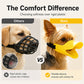 🐕 50% OFF! ✨ Cute Duck Bill Silicone Dog Muzzle – Soft Flexible Silicone, Ergonomic Contour Fit & Adorable Friendly Look – Safe & Comfortable for Small to Medium Breeds 🦆