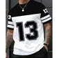 🔥 Pro-Favorite Men's Printed Short-Sleeve Sports T-Shirt – Premium Blend – Breathable 🏃