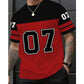 🔥 Pro-Favorite Men's Printed Short-Sleeve Sports T-Shirt – Premium Blend – Breathable 🏃