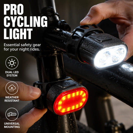 USB Rechargeable Bike Light Set🚲🔦