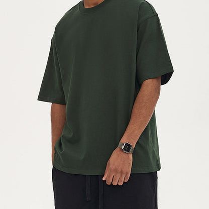 🔥 Pro-Favorite Comfortable Solid Color Round Neck Top – Cotton Blend – Breathable 👕
