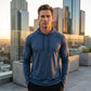 🔥 Pro-Favorite Men's Breathable Long-Sleeve Hooded T-Shirt – Polyester – Breathable 🎯