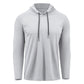 🔥 Pro-Favorite Men's Breathable Long-Sleeve Hooded T-Shirt – Polyester – Breathable 🎯