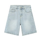🔥 Pro-Favorite Men's Vintage Relaxed Fit Denim Shorts – Cotton Blend – Breathable 🩳
