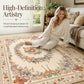 📢 LIMITED TIME 50% OFF! ⏰ Easy-Care Floral Area Rug – Butterfly & Floral Design, Soft Comfort Underfoot 🌸