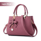 👜 LIMITED TIME 50% OFF! ✨ Women's Fashion Handbag with Crossbody Strap – Large Capacity, Zipper Closure & Bow Decoration 🌸