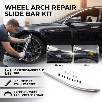 📢📢40% OFF !! ⏰Car Body Crease Wheel Arch Restoration Slide Bar Kit