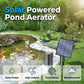 🎉 2026 SALE 50% OFF! 🐟 Solar Powered Pond Aerator – Outdoor Fish Pond Oxygen Pump with Air Stone ✨
