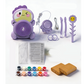 🎨 50% OFF! ✨ Kids Electric Pottery Wheel DIY Studio Craft Kit – Hands-Free Foot Pedal Speed Control, Ultra-Smooth Non-Toxic Air-Dry Clay, 12 Vibrant Washable Paints & Mess-Free Splash Guard Tray – 2 Colors 🏺