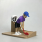 ⛳ 50 % DE RÉDUCTION ! 🍺 Mini Golf Novelty Bottle Opener – Plastique + Métal – Figurine Golfeur pour Bar & Bureau ⛏️