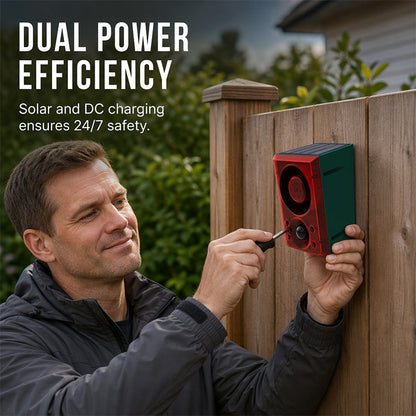 ☀️ 2026 Sale — Over 56,300 Sold! 🚨 Solar Alarm Light Guard