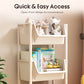 🎉 LIMITED TIME 50% OFF! 🛒 Multi-Tier Rolling Storage Cart for Narrow Spaces – Slim Profile, Smooth Wheels & Large Capacity 📦