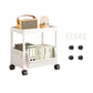 🎉 LIMITED TIME 50% OFF! 🛒 Multi-Tier Rolling Storage Cart for Narrow Spaces – Slim Profile, Smooth Wheels & Large Capacity 📦