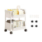 🎉 LIMITED TIME 50% OFF! 🛒 Multi-Tier Rolling Storage Cart for Narrow Spaces – Slim Profile, Smooth Wheels & Large Capacity 📦